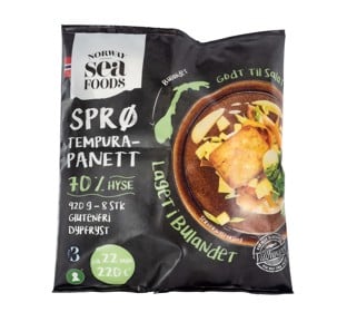 Sprø Tempurapanett