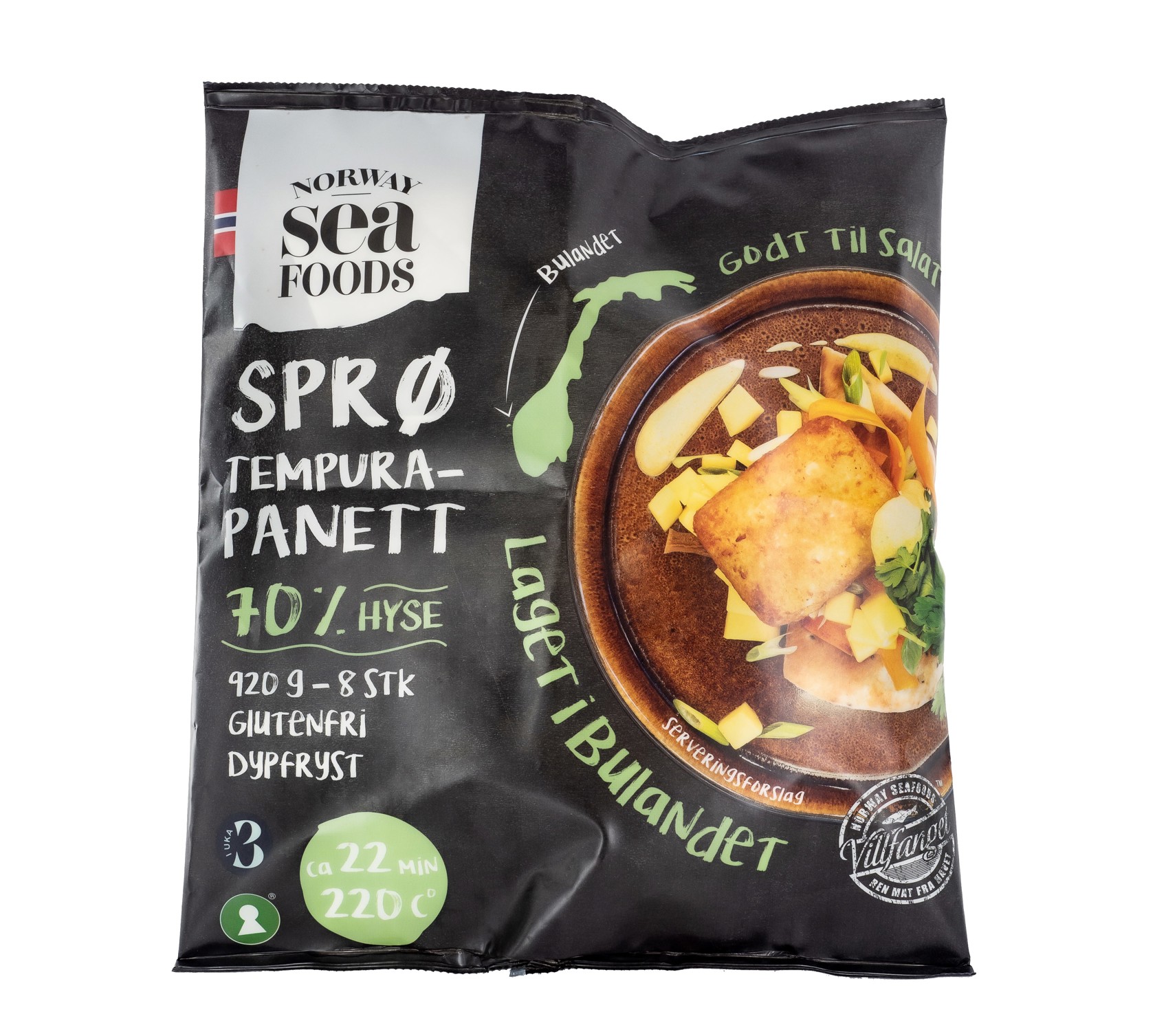 Sprø Tempurapanett